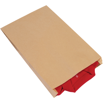 14 x 3 x 21" Kraft Gusseted Merchandise Bags