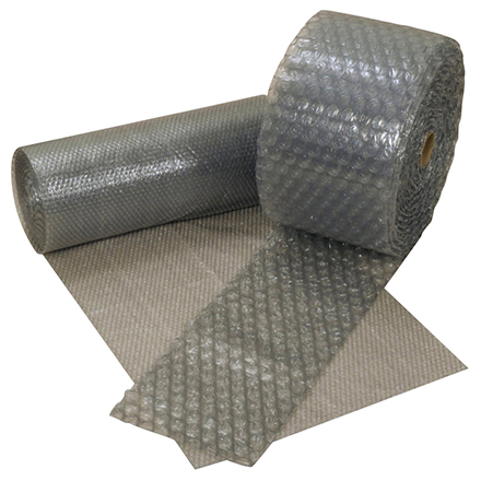 5/16" x 24" x 375' (2) 90% Recycled Perforated Air Bubble Rolls