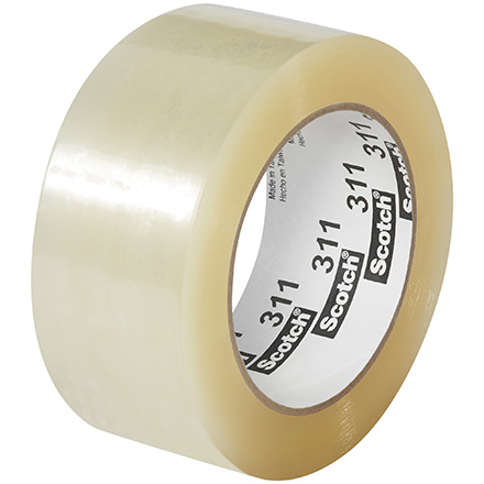 2" x 110 yds. Clear (6 Pack) Scotch<span class='rtm'>®</span> Box Sealing Tape 311+