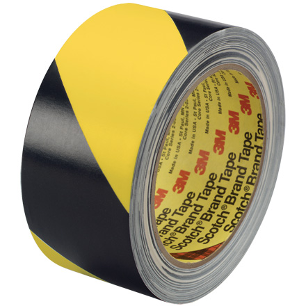 3'' X 36 yds. Black/Yellow 3M Safety Stripe Vinyl Tape 5702