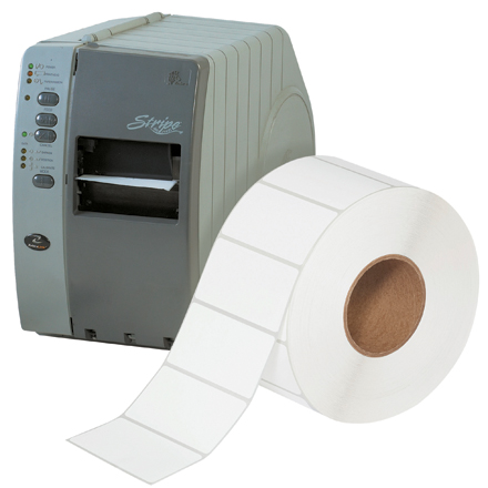 2 x 5"  White Thermal Transfer Labels